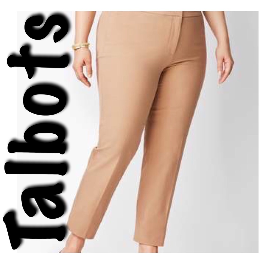 Talbots women’s khaki stretch pants size 16